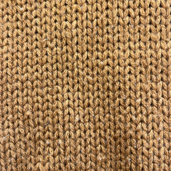 Turtle neck knit sweater in burnt orange! - Picture 5 of 5